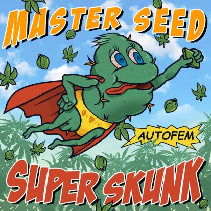 Семена Auto Super Skunk fem. Испания (Master-Seed)